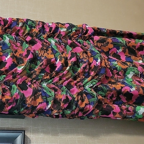 Misa Marilyn Mesh Flora Dress - Picture 8 of 14